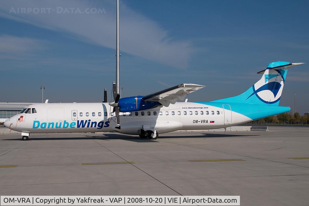 OM-VRA, 1993 ATR 72-202 C/N 373, Danube Wings ATR72