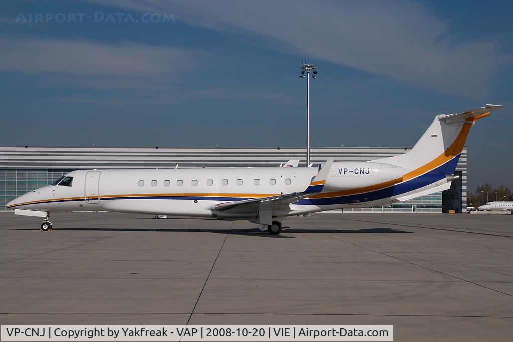 VP-CNJ, 2007 Embraer EMB-135BJ Legacy C/N 14501025, Embraer 135