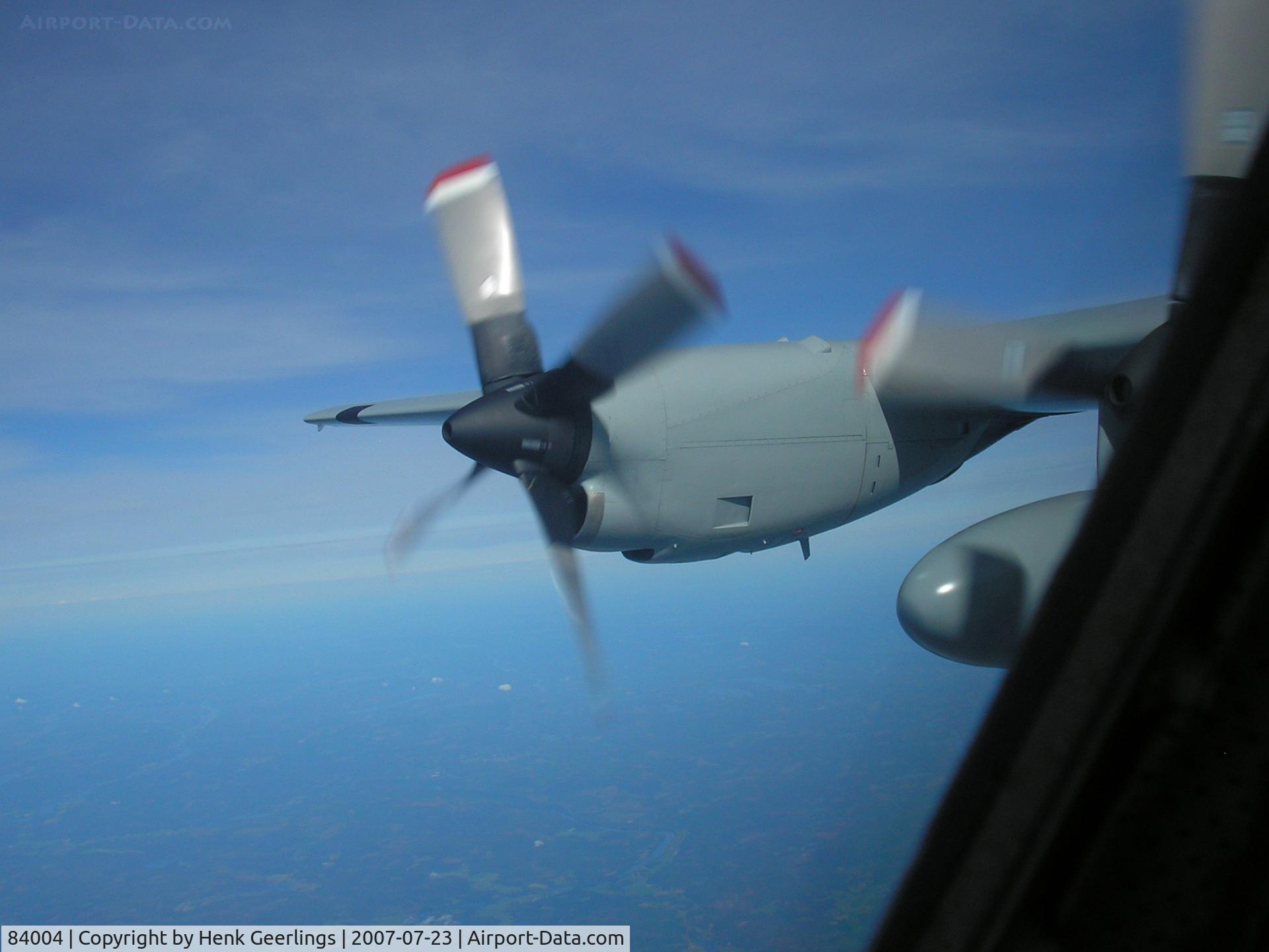 84004, Lockheed C-130H Hercules C/N 382-4881, en route