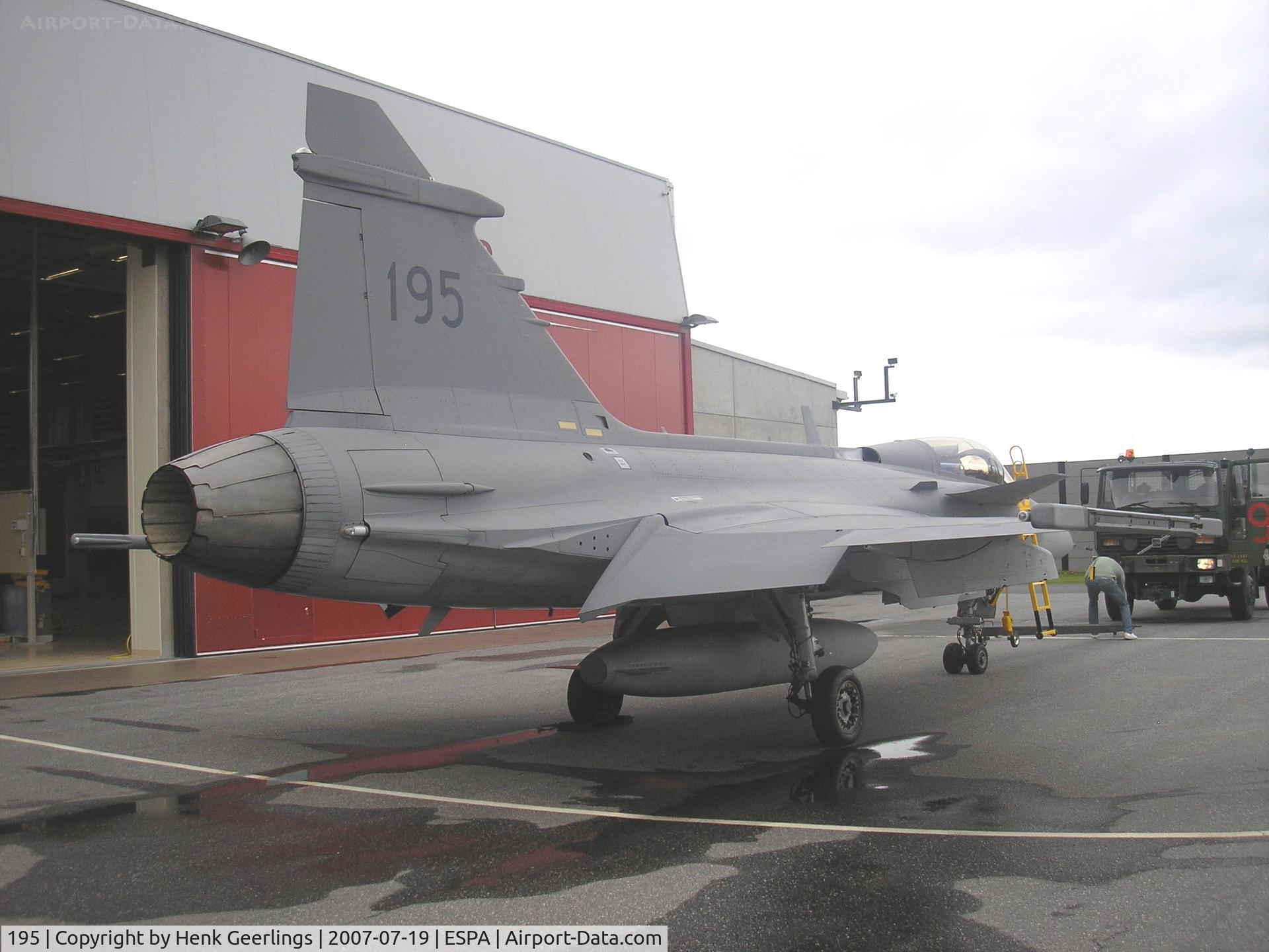 39195, Saab JAS-39A Gripen C/N 39195, F21 Sqn