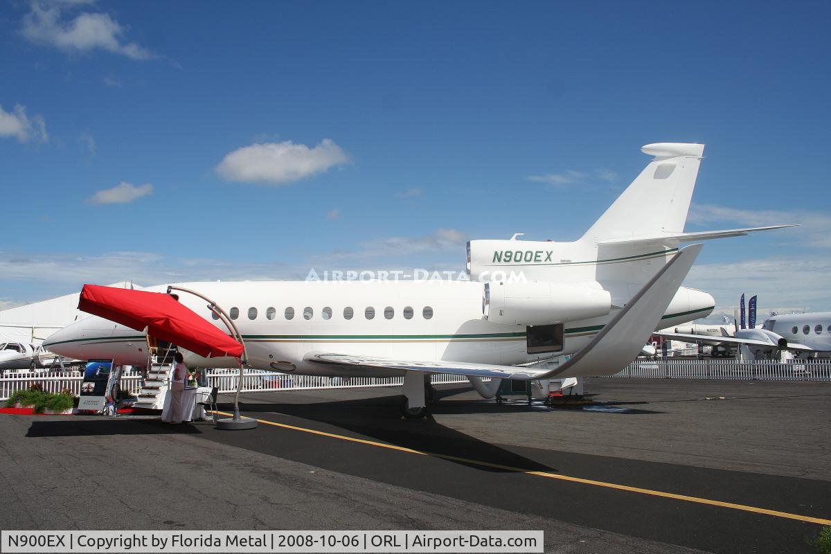 N900EX, 2008 Dassault Falcon 900EX C/N 201, Falcon 900LX with winglets at NBAA - formerly a 900EX