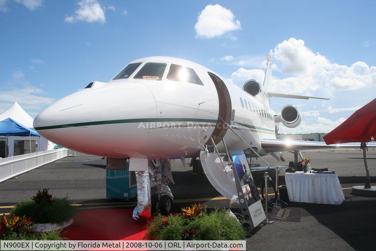 N900EX, 2008 Dassault Falcon 900EX C/N 201, Falcon 900LX with winglets at NBAA - formerly a 900EX
