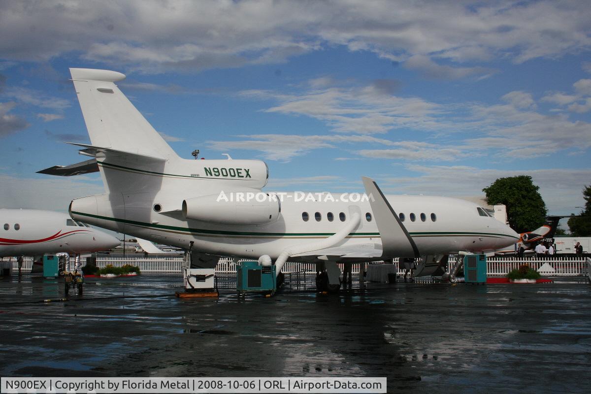 N900EX, 2008 Dassault Falcon 900EX C/N 201, Falcon 900LX with winglets at NBAA - formerly a 900EX