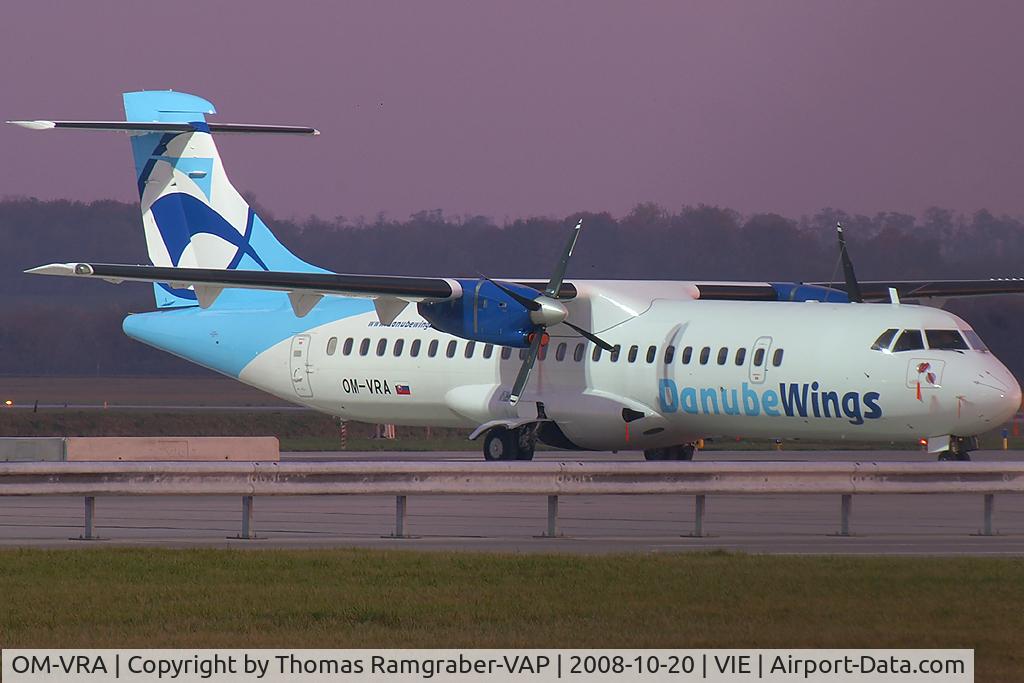 OM-VRA, 1993 ATR 72-202 C/N 373, Danube Wings ATR 72