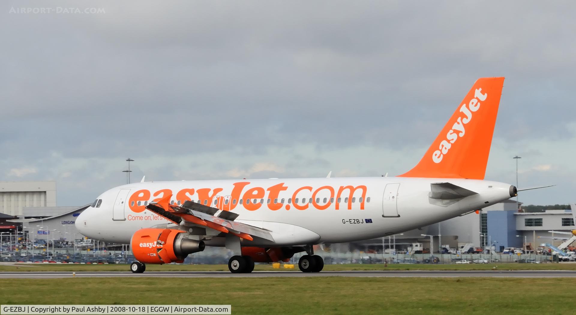 G-EZBJ, 2007 Airbus A319-111 C/N 3036, AIRBUS A319