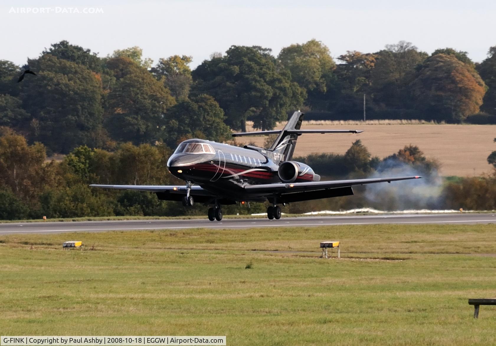 G-FINK, 1992 British Aerospace BAe.125-1000B C/N 259037, BAE.125