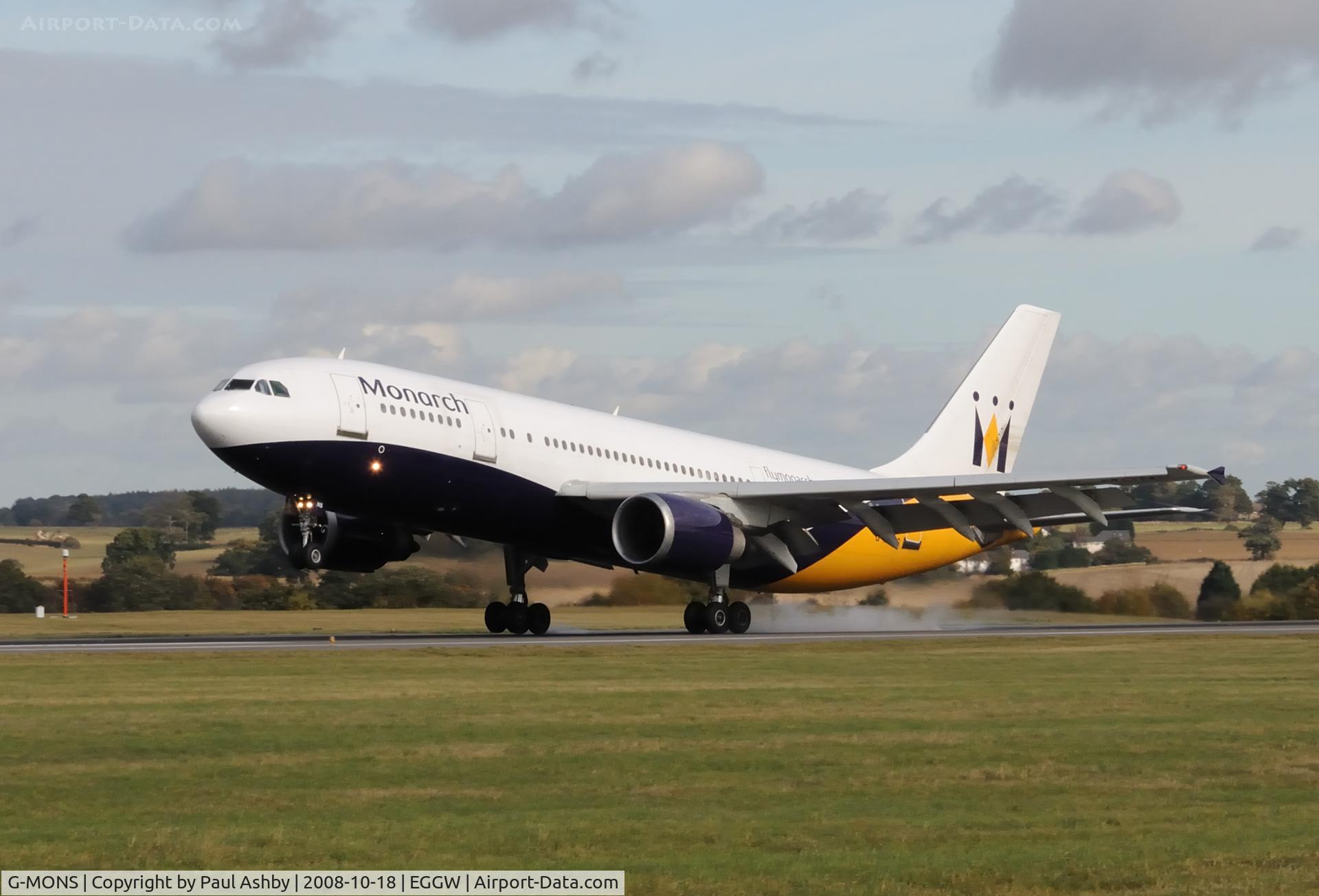 G-MONS, 1989 Airbus A300B4-605R C/N 556, AIRBUS A300