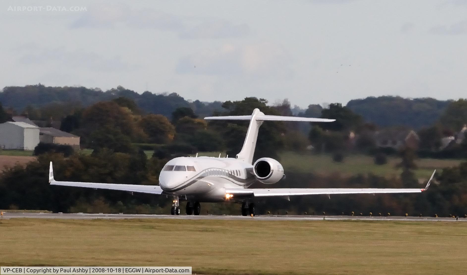 VP-CEB, 2001 Bombardier BD-700-1A10 Global Express C/N 9083, BD700 Global Express