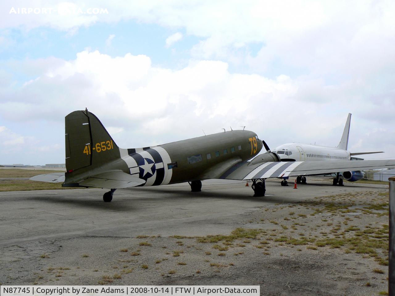N87745, 1942 Douglas DC-3 C/N 6315, At the Vintage Flying Museum - 43-1975