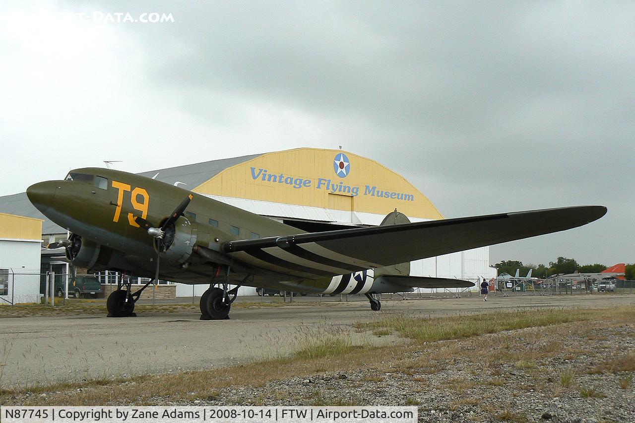 N87745, 1942 Douglas DC-3 C/N 6315, At the Vintage Flying Museum - 43-1975