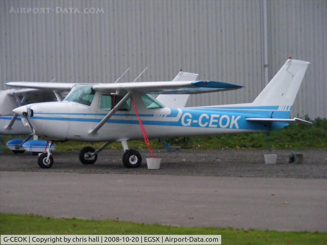 G-CEOK, 1976 Cessna 150M C/N 15077928, Previous ID: N8375U