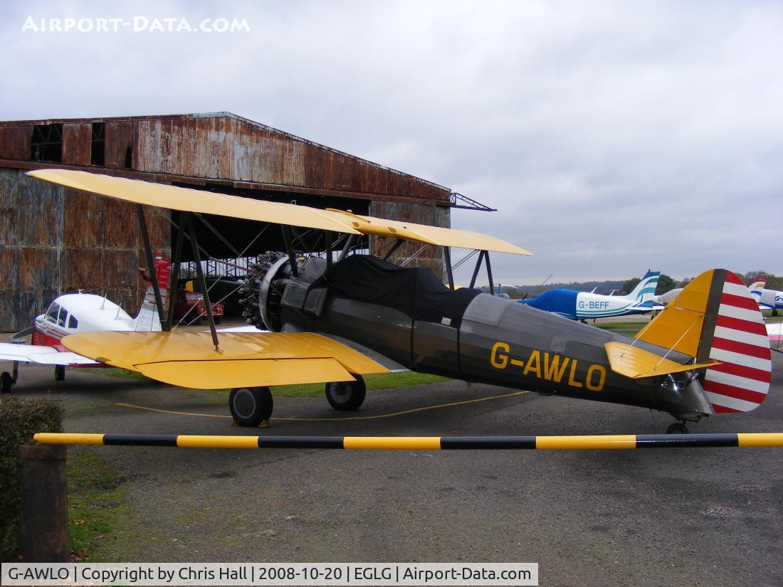 G-AWLO, 1943 Boeing E75 C/N 75-5563, Previous ID: 5Y-KRR