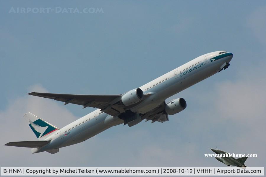 B-HNM, 2003 Boeing 777-367 C/N 33702, Cathay Pacific