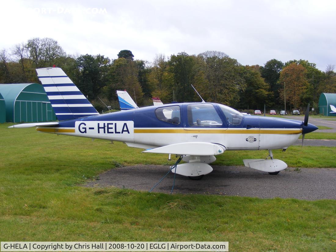 G-HELA, 1980 Socata TB-10 Tobago C/N 135, Previous ID: F-GCOF