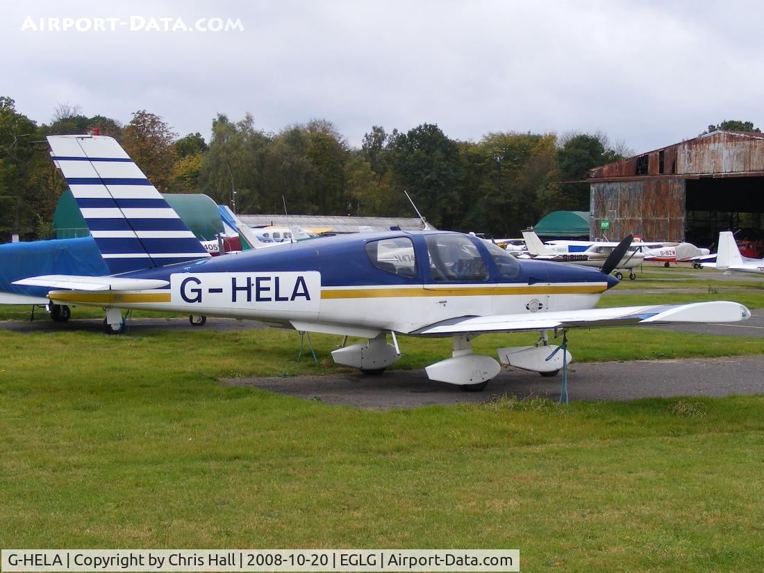 G-HELA, 1980 Socata TB-10 Tobago C/N 135, Previous ID: F-GCOF