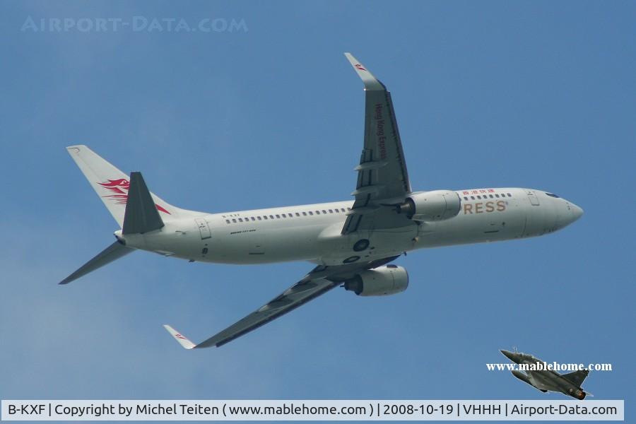 B-KXF, 2007 Boeing 737-808 C/N 34967 / 2239, Hong Kong Express