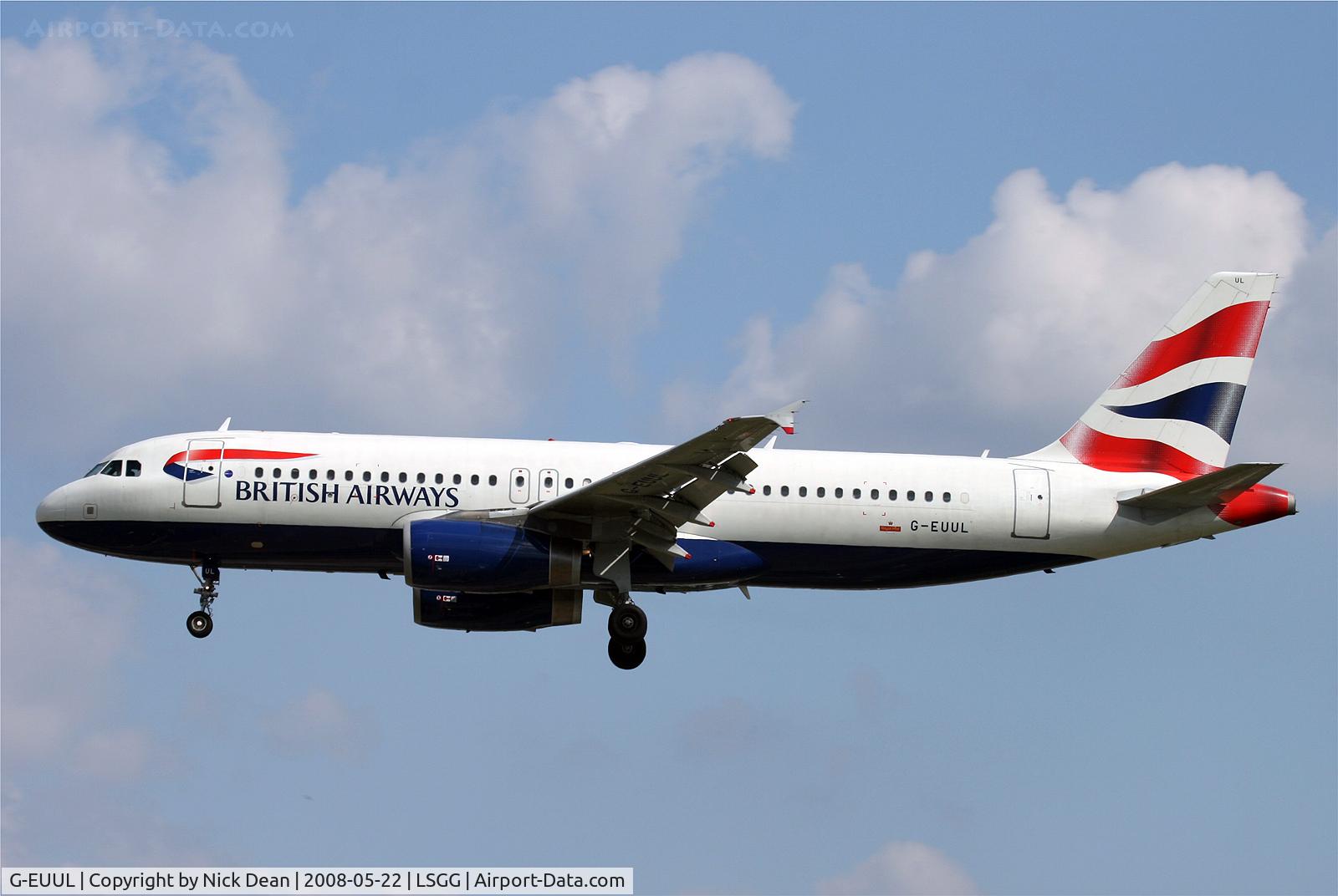 G-EUUL, 2002 Airbus A320-232 C/N 1708, /