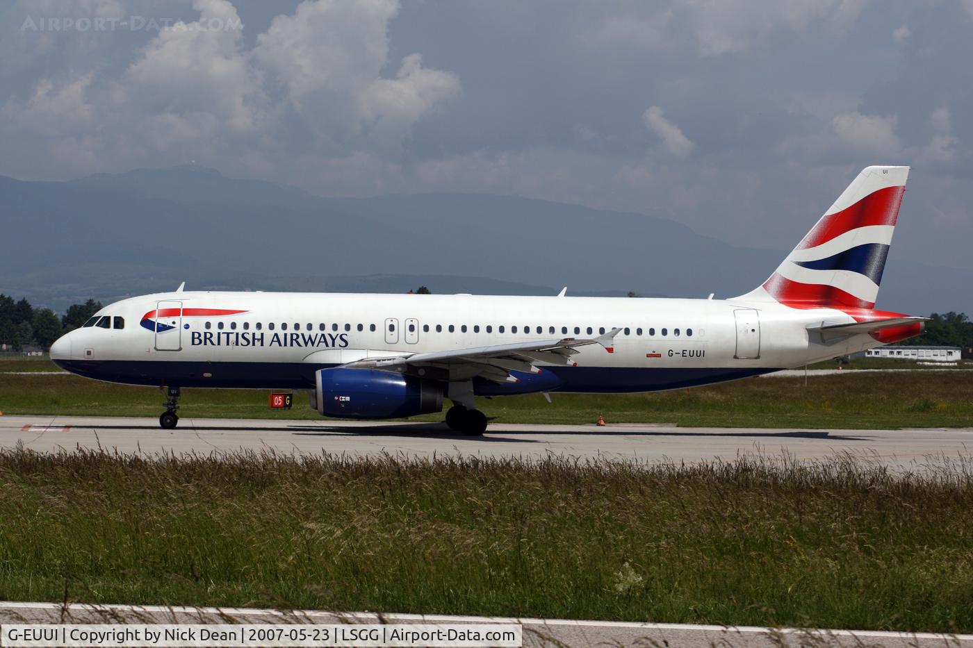 G-EUUI, 2002 Airbus A320-232 C/N 1871, /