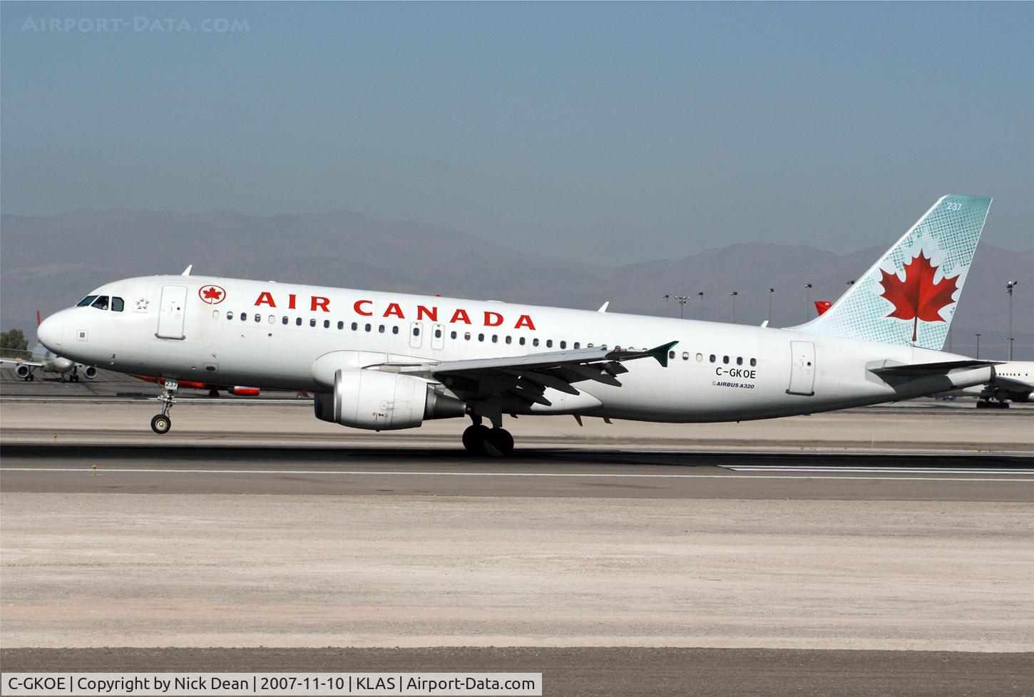 C-GKOE, 2002 Airbus A320-214 C/N 1874, /