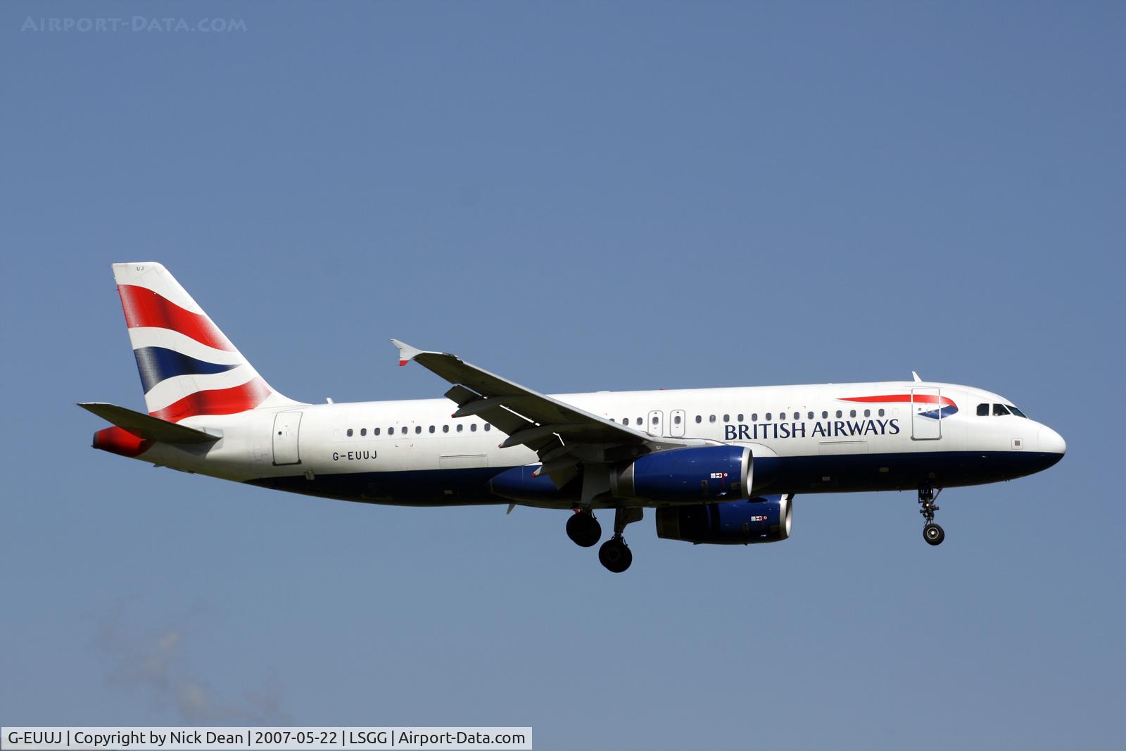 G-EUUJ, 2002 Airbus A320-232 C/N 1883, /