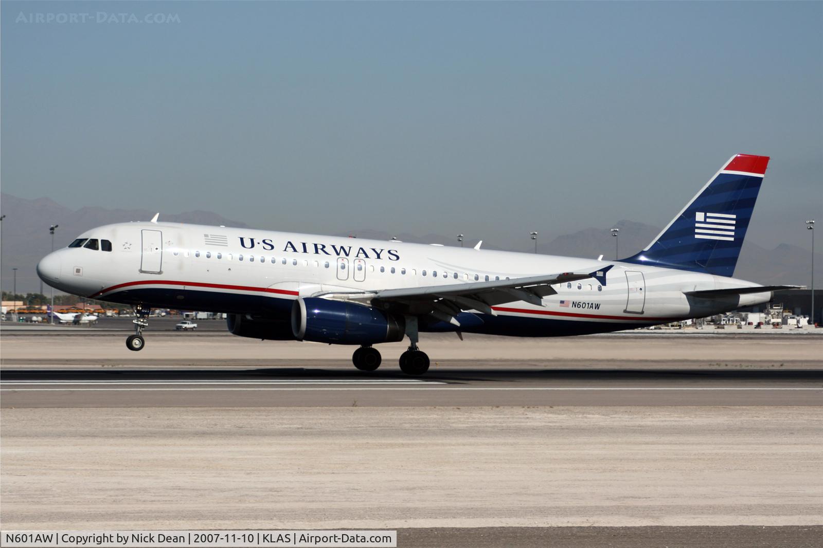 N601AW, 2003 Airbus A320-232 C/N 1935, /