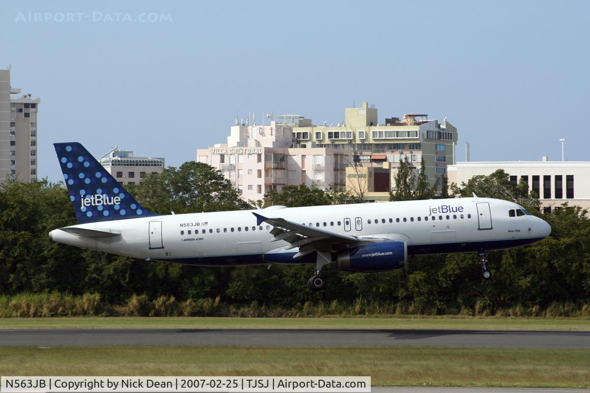 N563JB, 2003 Airbus A320-232 C/N 2006, /