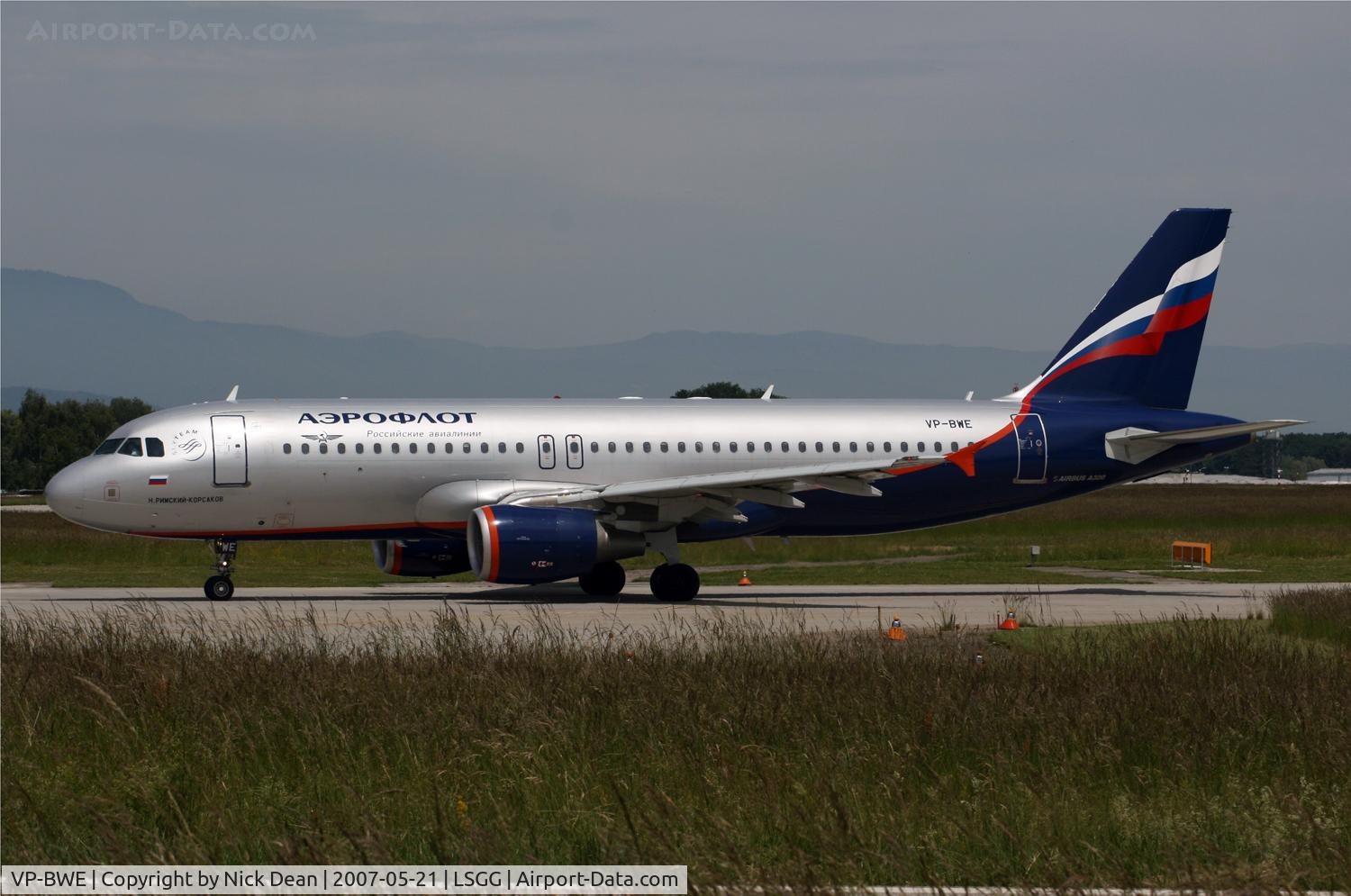 VP-BWE, 2003 Airbus A320-214 C/N 2133, /