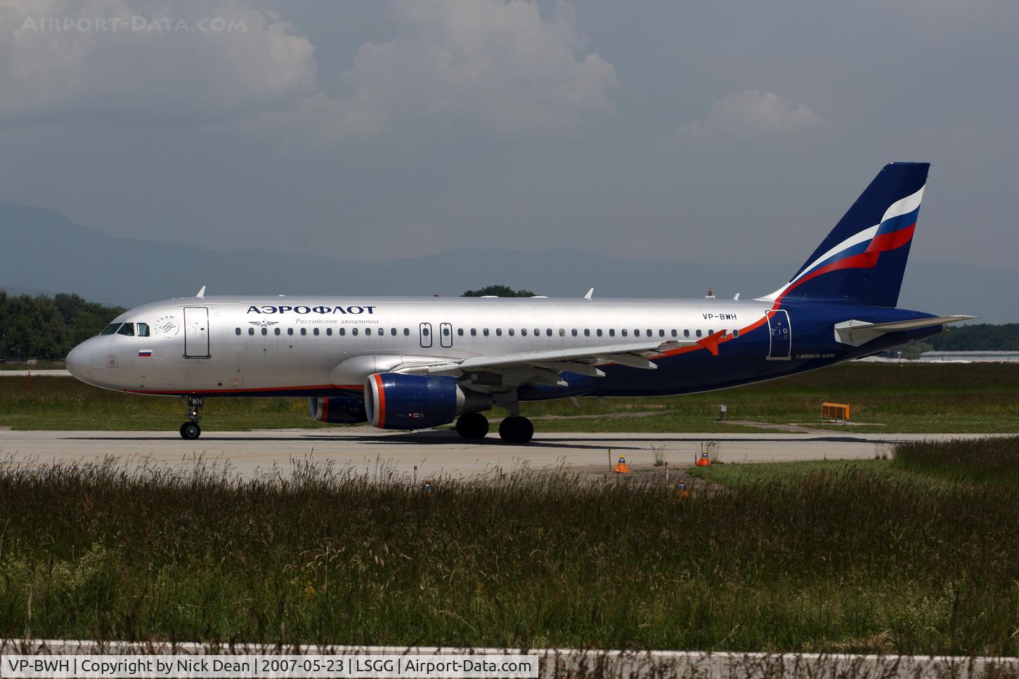 VP-BWH, 2003 Airbus A320-214 C/N 2151, /