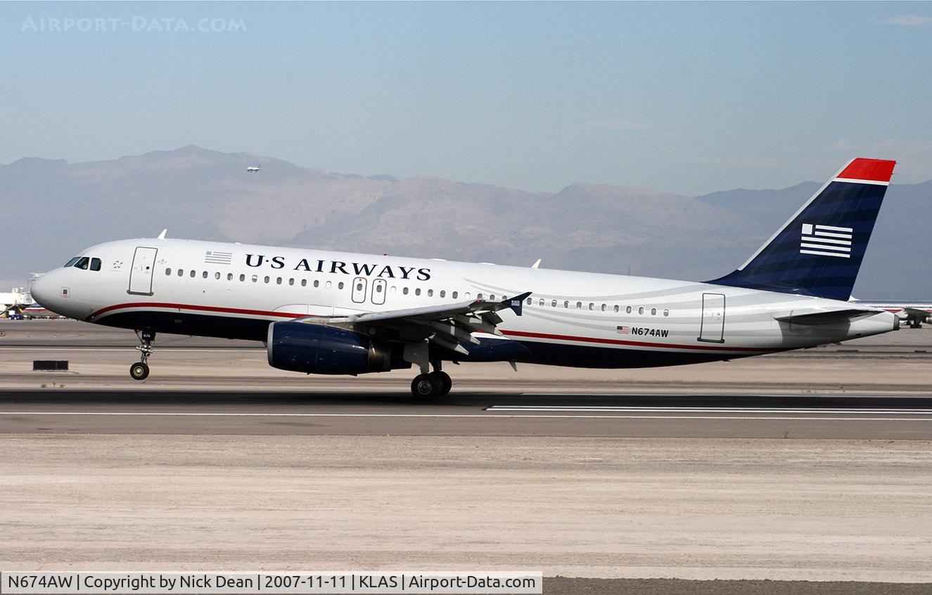 N674AW, 2005 Airbus A320-232 C/N 2359, /