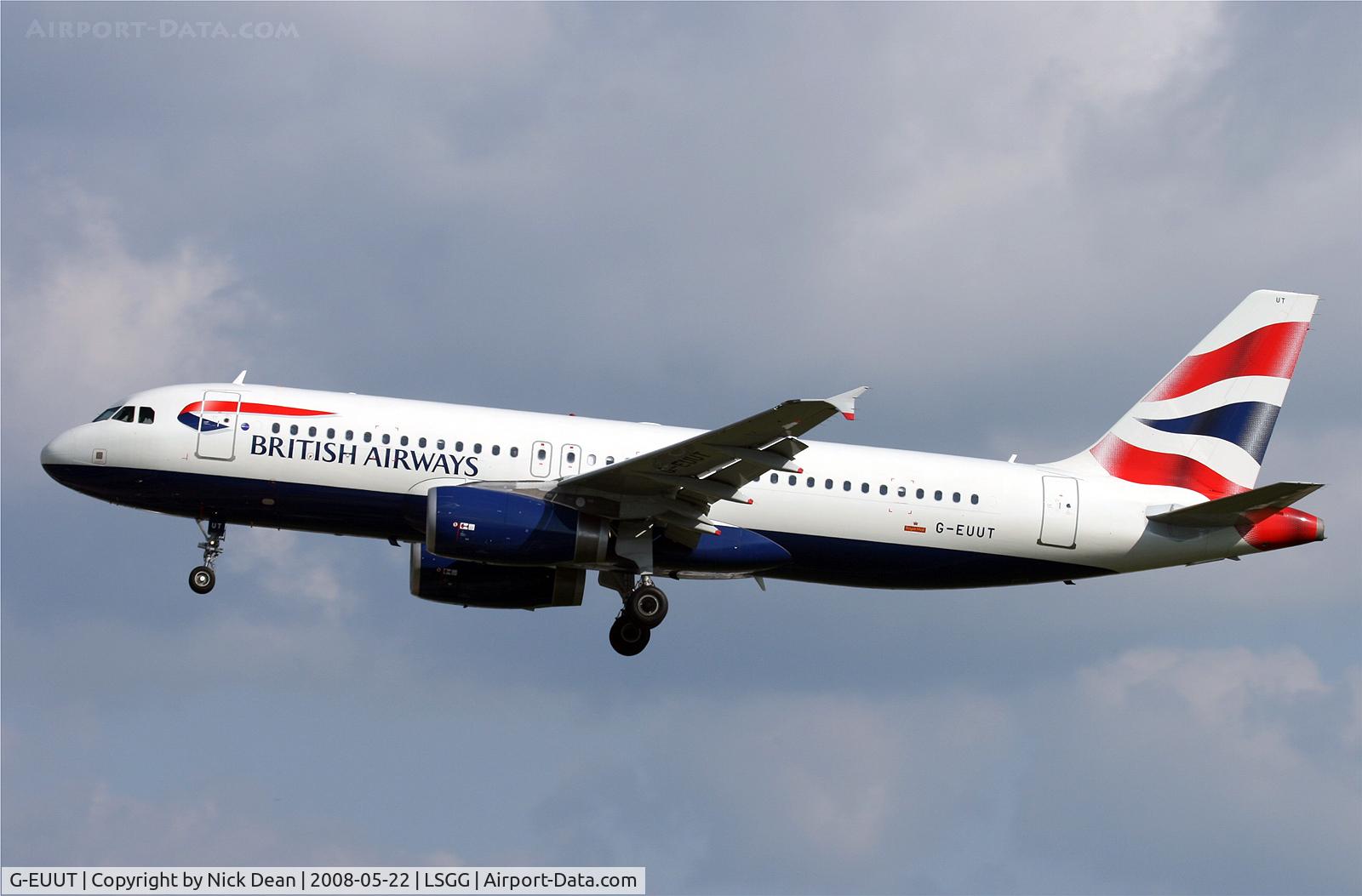 G-EUUT, 2007 Airbus A320-232 C/N 3314, /