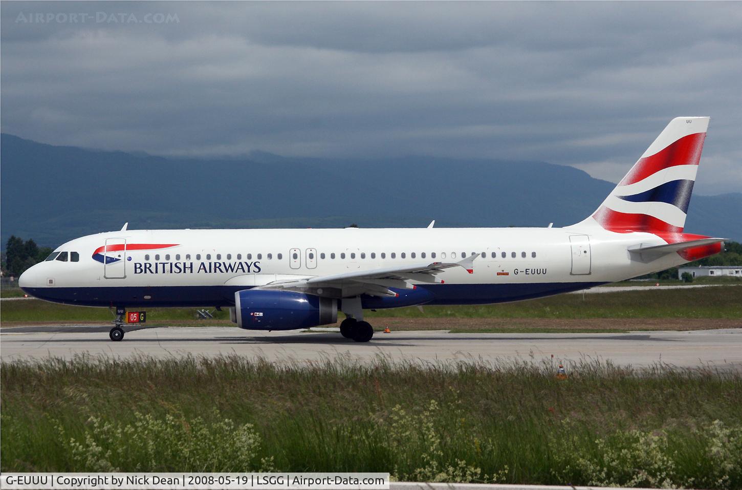 G-EUUU, 2008 Airbus A320-232 C/N 3351, /