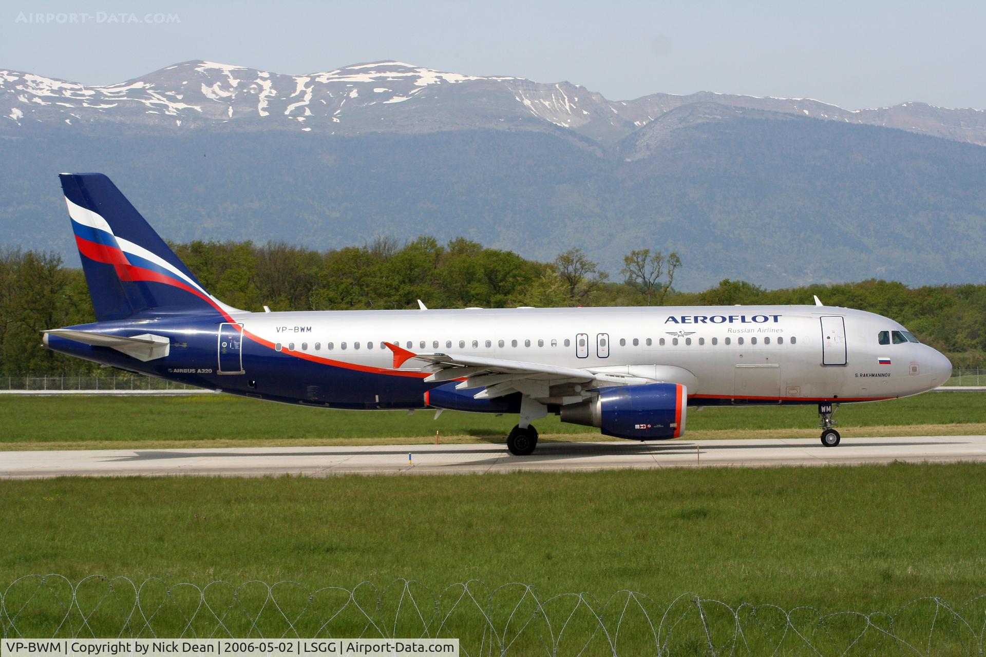 VP-BWM, 2004 Airbus A320-214 C/N 2233, LSGG