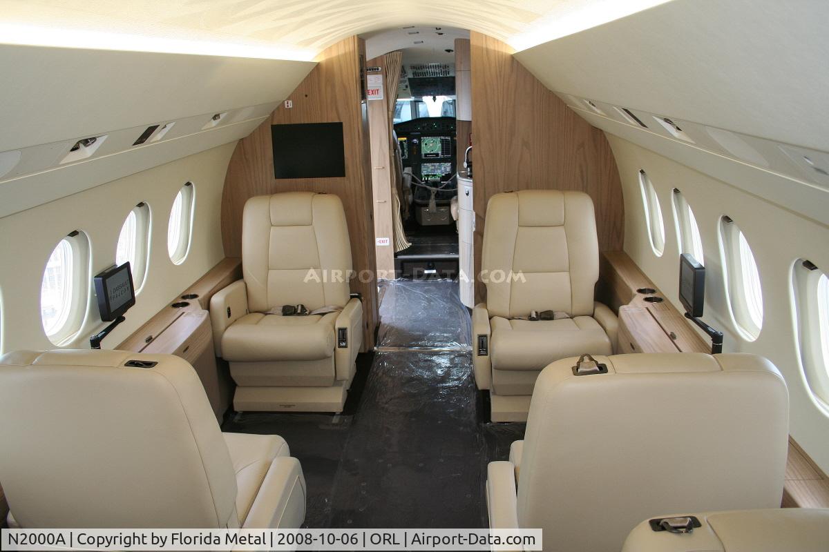 N2000A, 2008 Dassault Falcon 2000EX C/N 151, Falcon 2000EX at NBAA