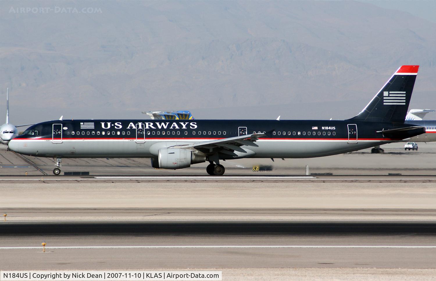 N184US, 2002 Airbus A321-211 C/N 1651, /