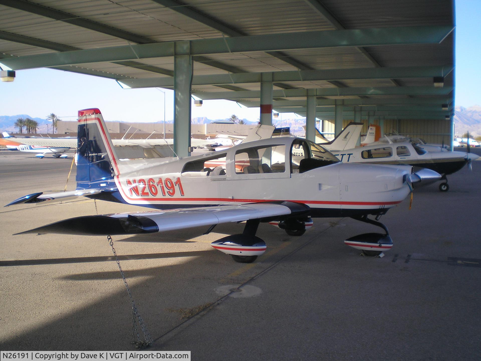 N26191, 1977 Grumman American AA-5A Cheetah C/N AA5A0470, Grumman Cheetah N26191
