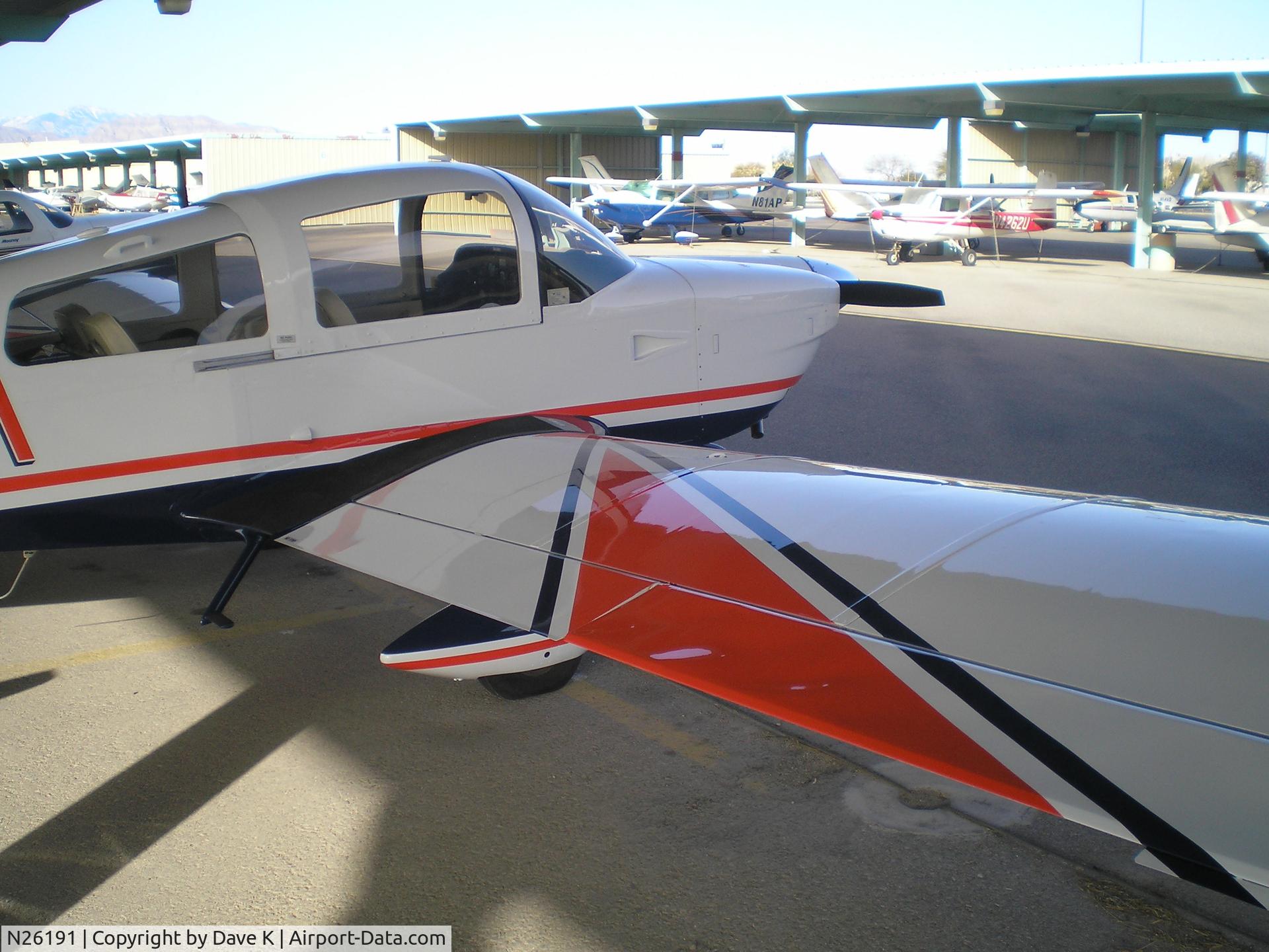 N26191, 1977 Grumman American AA-5A Cheetah C/N AA5A0470, Sunburst
