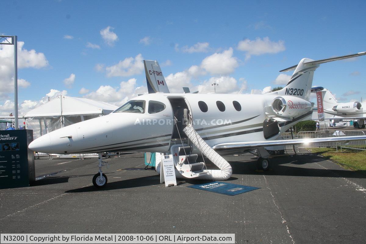 N3200, 2012 Beechcraft Premier II (Hawker 200) C/N Not found N3200, Beech Premier at NBAA