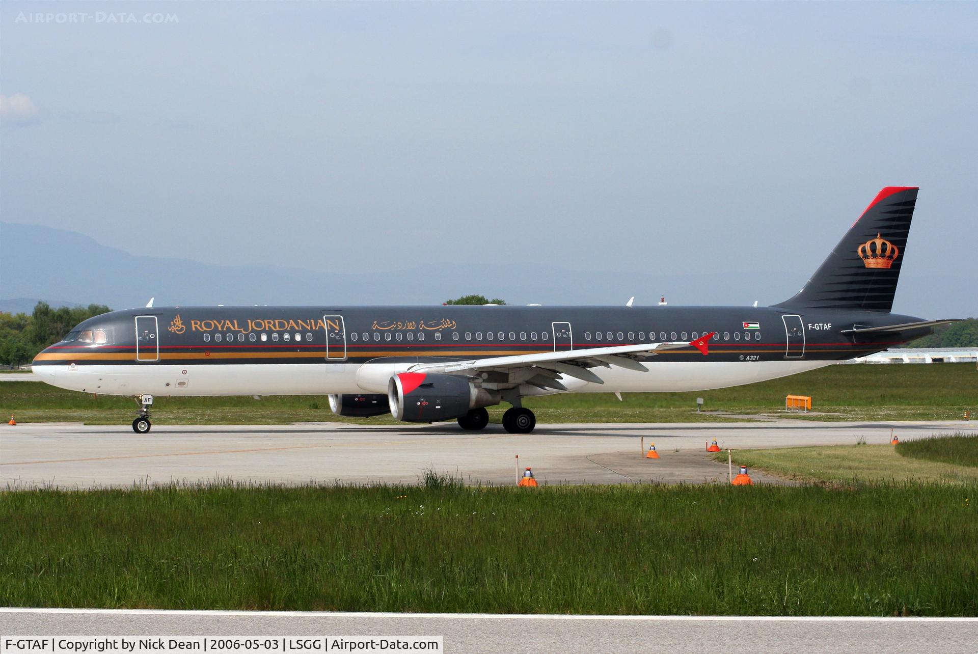 F-GTAF, 1998 Airbus A321-211 C/N 0761, /