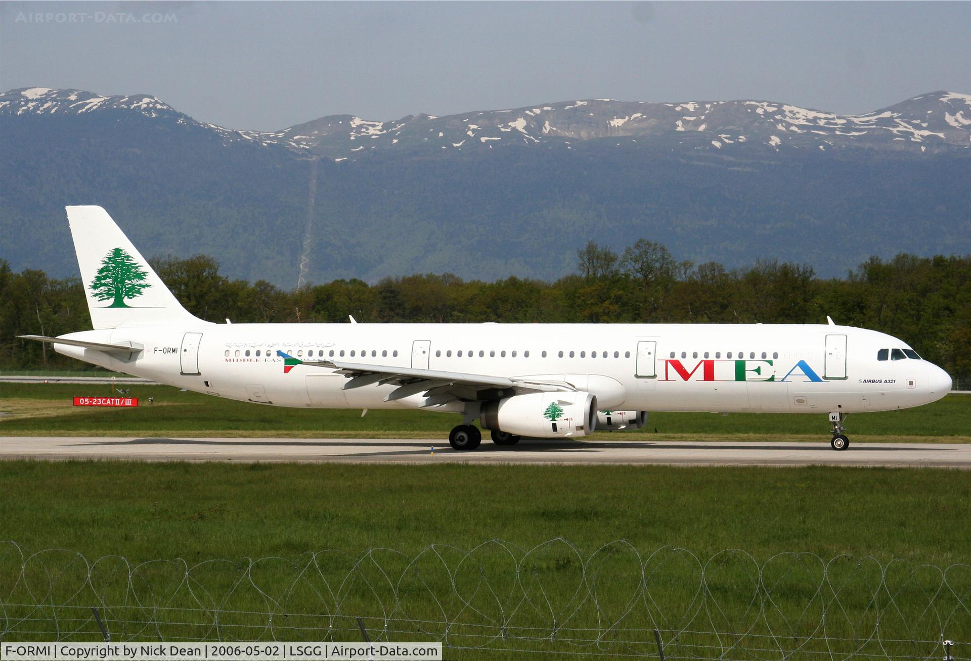 F-ORMI, 2003 Airbus A321-231 C/N 1977, /