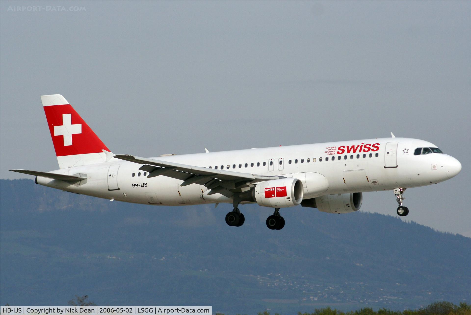 HB-IJS, 1998 Airbus A320-214 C/N 782, /