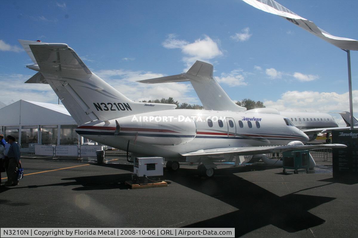 N3210N, 2008 Hawker Beechcraft 750 C/N HB-10, Hawker 750 at NBAA