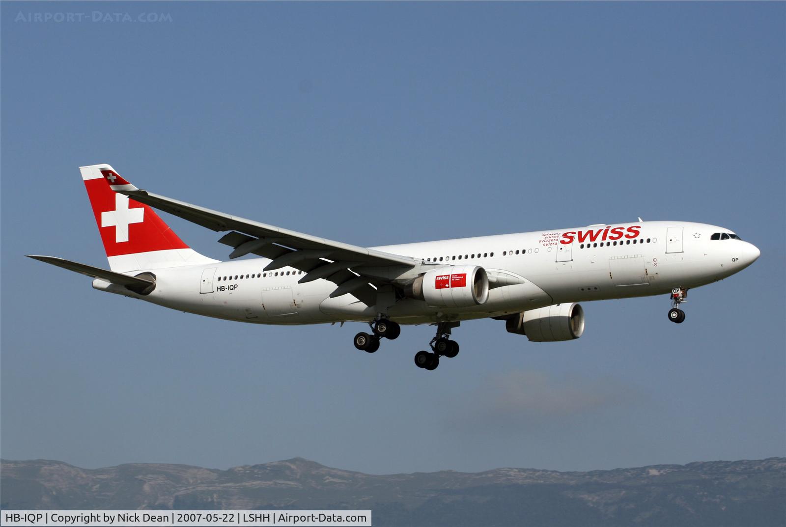 HB-IQP, 2001 Airbus A330-223 C/N 366, /