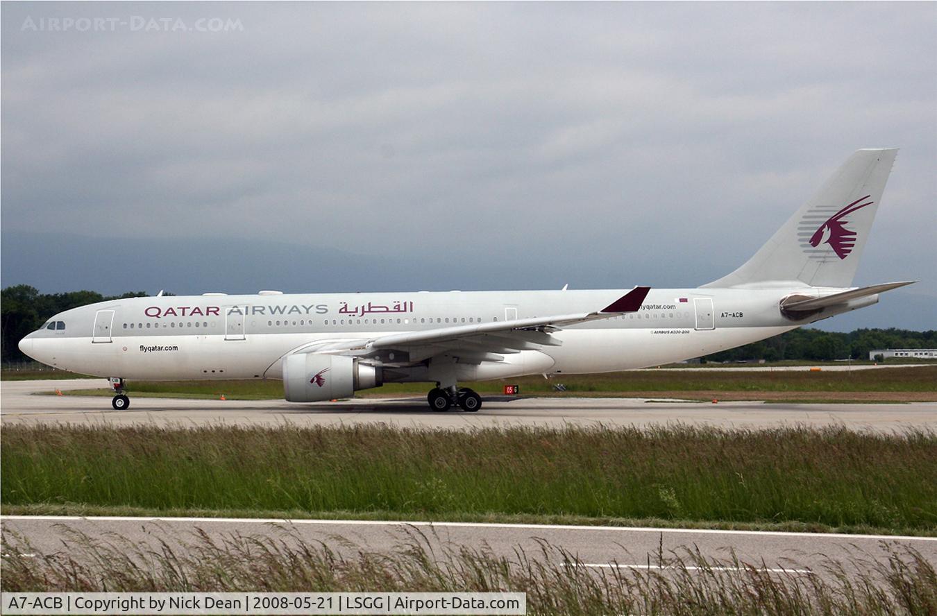A7-ACB, 2002 Airbus A330-203 C/N 489, /