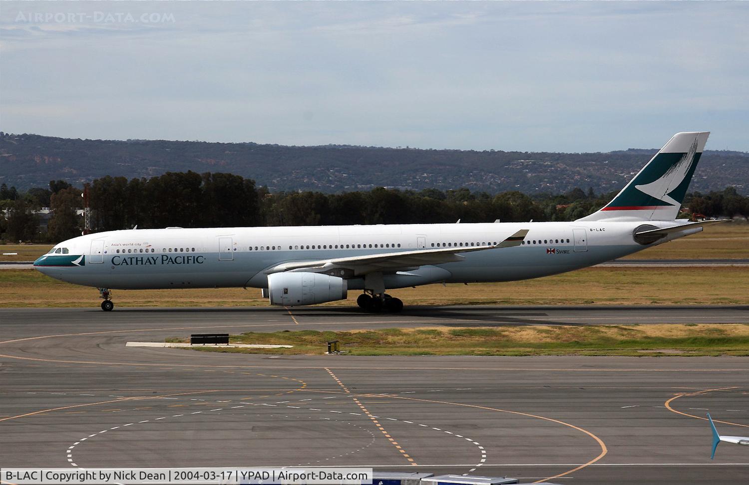 B-LAC, 2005 Airbus A330-343 C/N 679, YPAD