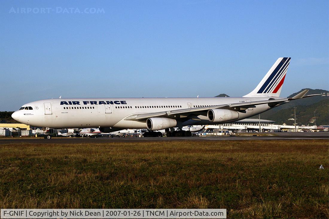 F-GNIF, 1997 Airbus A340-313X C/N 168, /