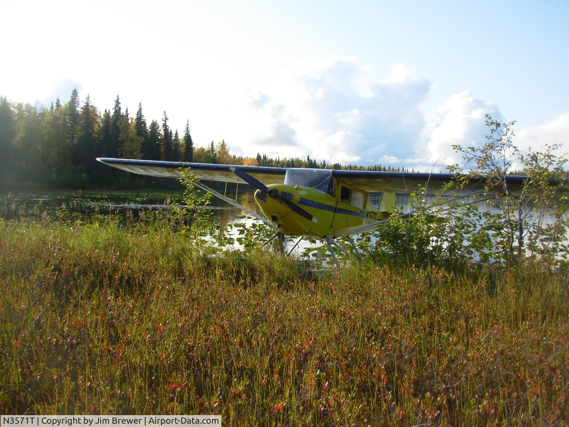 N3571T, 1975 Taylorcraft F-19 Sportsman C/N F-032, Late Summer Lake