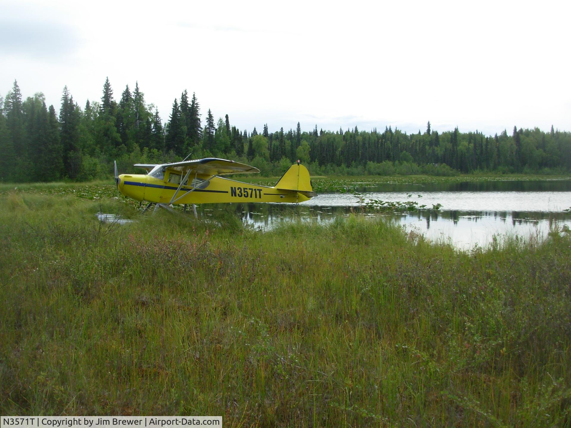 N3571T, 1975 Taylorcraft F-19 Sportsman C/N F-032, Lockwood Lake