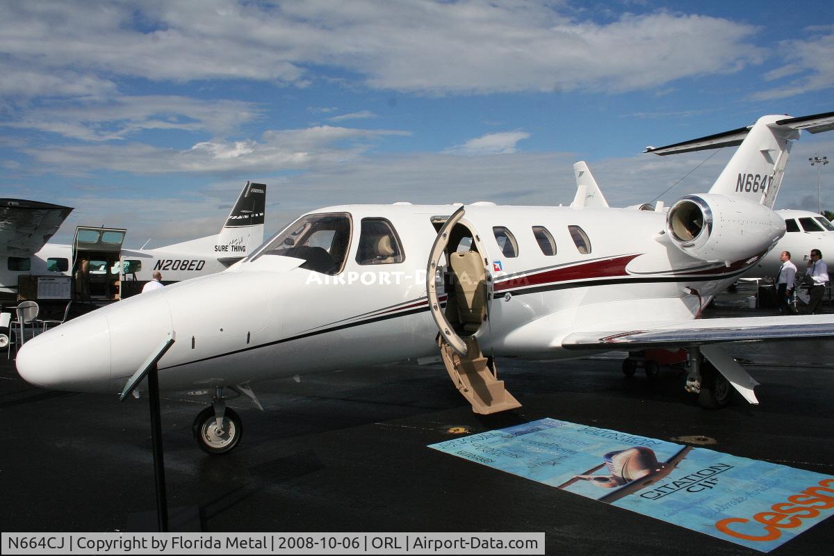 N664CJ, 2008 Cessna 525 CitationJet CJ1+ C/N 525-0664, Cessna 525 CJ1+ at NBAA