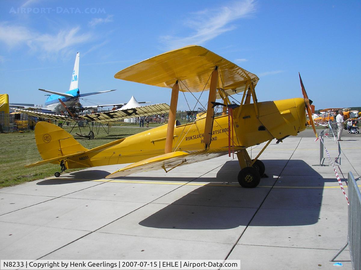 N8233, 1944 De Havilland DH-82A Tiger Moth II C/N 85959, Aviodrome Oldtimer Fly In 2007