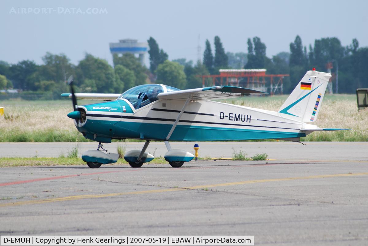 D-EMUH, 1966 Bolkow Bo-208C Junior C/N 623, Stampe Fly In - Deurne , Belgium , 2007